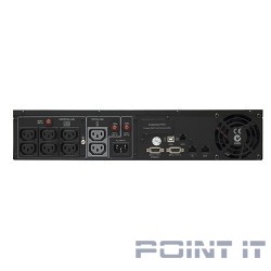 UPS CyberPower PR1000ELCDRT2UA {1000VA/900W USB/RJ11/45 (8 IEC)}