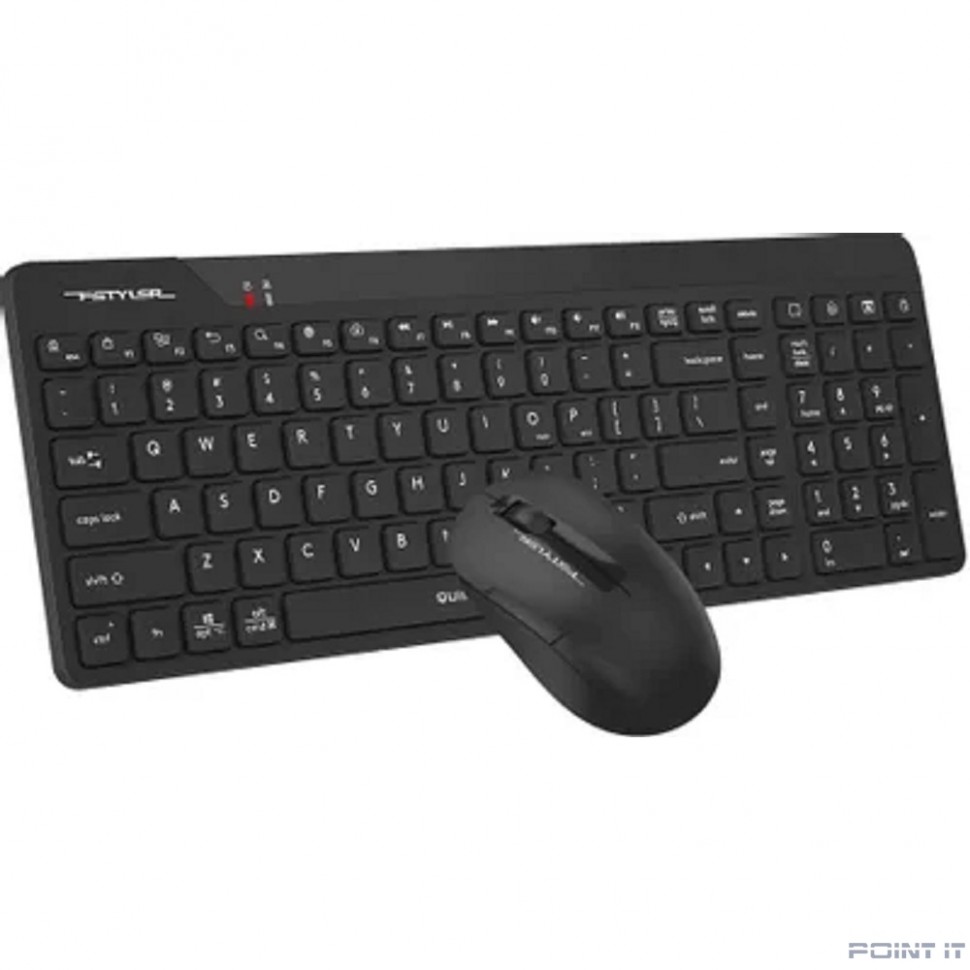 Комплект клавиатура+мышь беспров. A4TECH Fstyler FG2300 Air2 black (USB, slim) (FG2300 AIR2 BLACK)