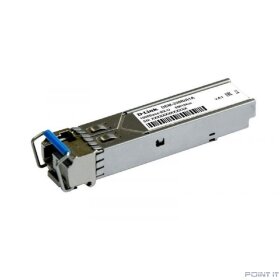 D-Link 330R/10KM/A1B WDM SFP-трансивер с 1 портом 1000Base-BX-U (Tx:1310 нм, Rx:1550 нм) для одномодового оптического кабеля (до 10 км, разъем Simplex LC)