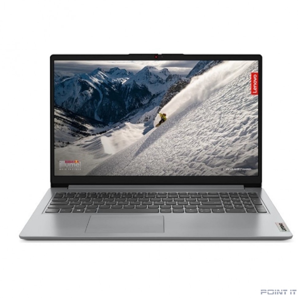 Ноутбук Lenovo IdeaPad 1 15AMN7 [82VG00MUUE] Grey 15.6" {FHD Ryzen 5 7520U/8Gb/512Gb SSD/no OS}