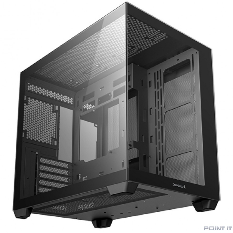 Корпус MiniTower Deepcool CG530 Black (ATX, без БП, 2*USB3.0 Type-A+USB2.0 Type-A) (R-CG530-BKNDA0-G-1)