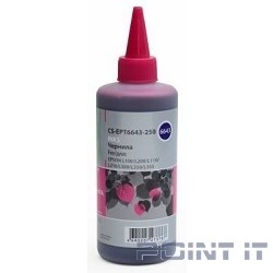 Чернила MAGENTA 250ML /L100 CS-EPT6643-250 CACTUS