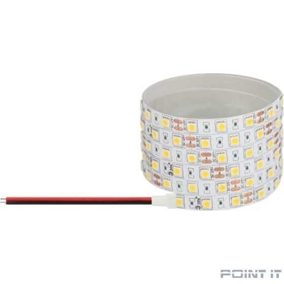 ЭРА Б0059909 Светодиодная лента LS5050 -14,4-60-12-3000K-IP20-1 year-5m теплый белый 5м