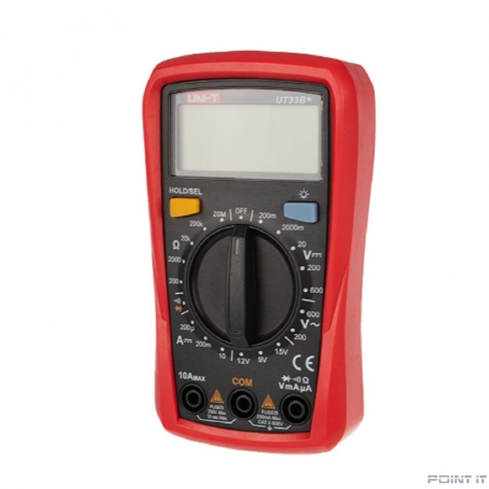 Unit (13-0056) Портативный мультиметр UT33B+ с тестом батареек