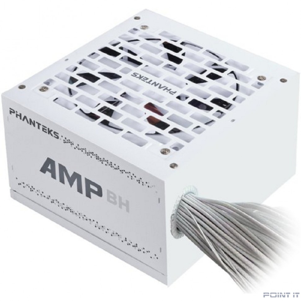 PHANTEKS Блок питания AMP BH 650W (80 Plus Bronze, ATX 3.1, APFC, 120mm Fan, White) / PH-P650B_WT01