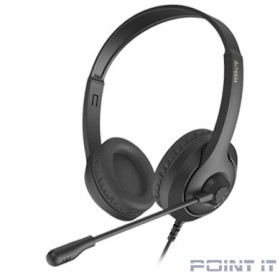 A4Tech Fstyler FH100i черный 1.8м накладные (FH100I (STONE BLACK))