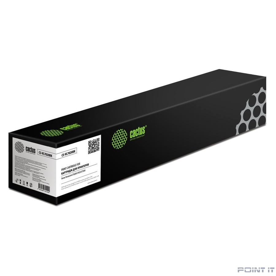 Картридж лазерный Cactus CS-VL7020BKRU 106R03745 черный (23600стр.) для Xerox VersaLink C7020/C7025/C7030