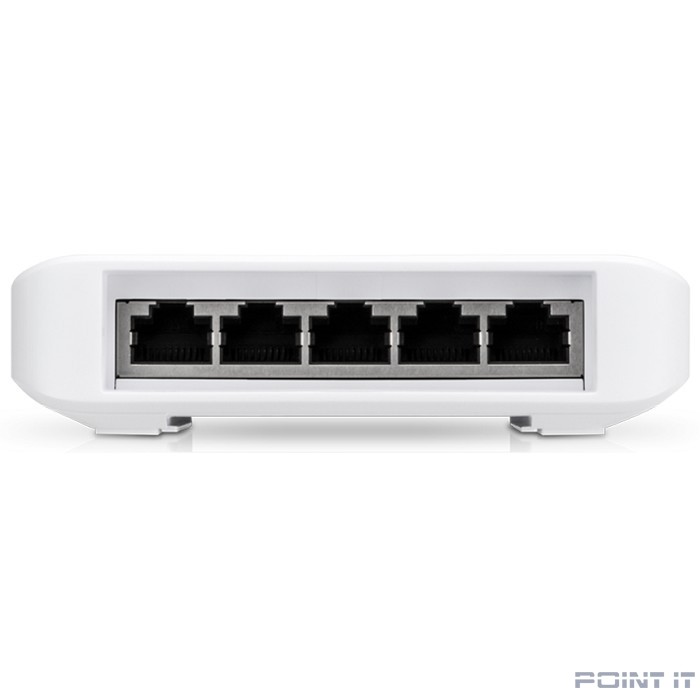 UBIQUITI USW-Flex PoE-коммутатор, 5х 1G RJ45, раздача 46 Вт