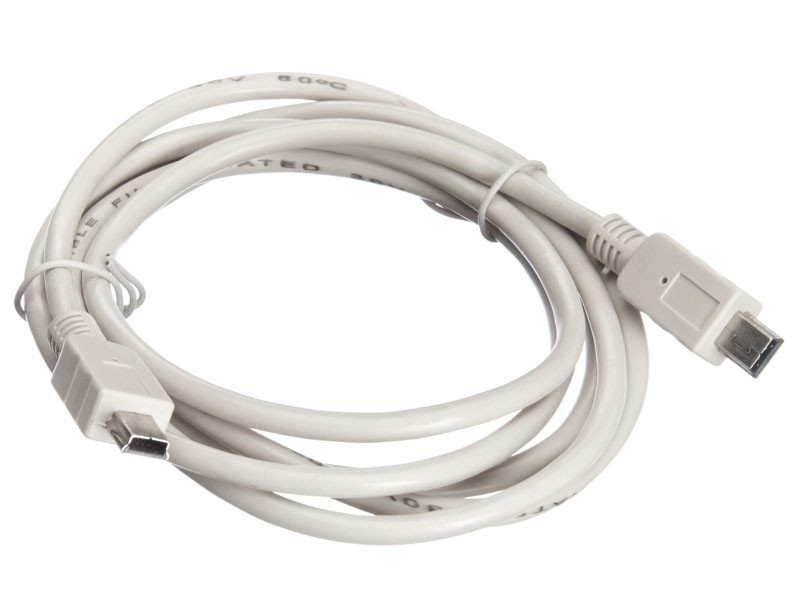 Кабель шт.mini USB B - шт.mini USB B 1.1 (1,5м), серый, блистер.. Netko РАСПРОДАЖА