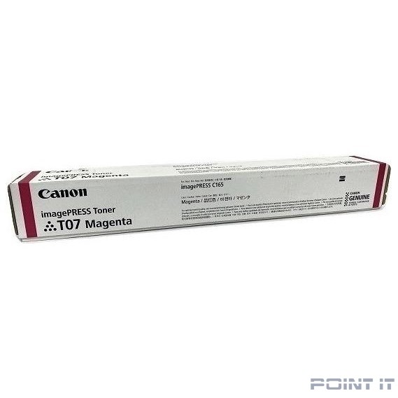 Canon Тонер/ T07 Magenta 3643C001 пурпурный для iPR С165 - 63,7К