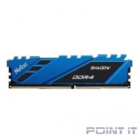 Память DDR4 16Gb 3200MHz Netac NTSDD4P32SP-16B Shadow RTL PC4-25600 CL16 DIMM 288-pin 1.35В